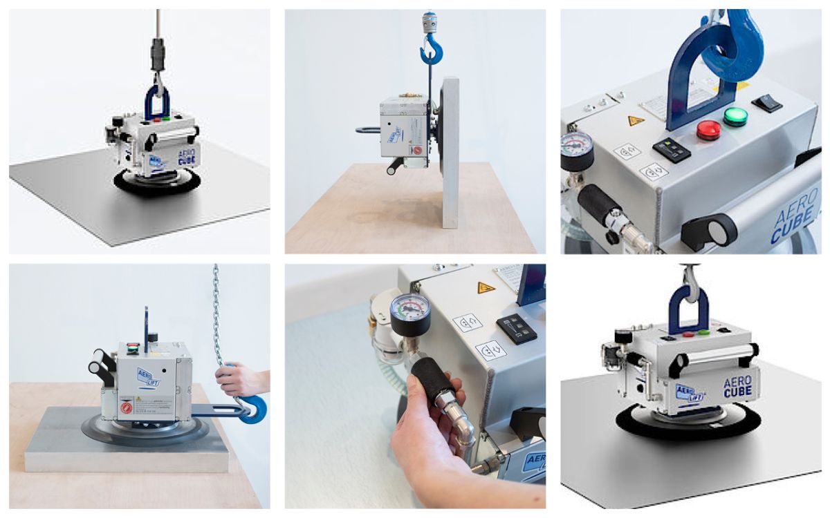 Mobilno vakuumsko dvigalo AERO CUBE - majhno, a mogočno