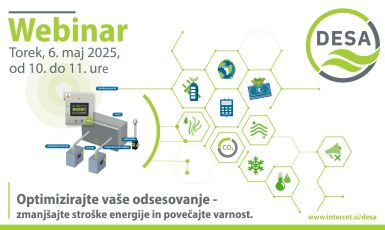 Webinar o optimizaciji odsesovanja z DESA sistemom – znižanje porabe energije in povečanje varnosti v industriji.