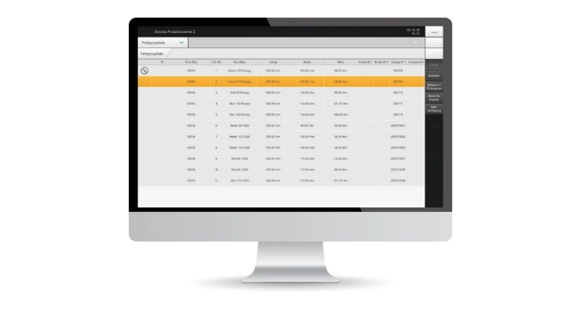 Weinig Control Suite