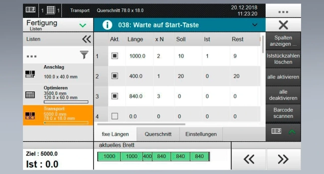 Weinig EasyStop