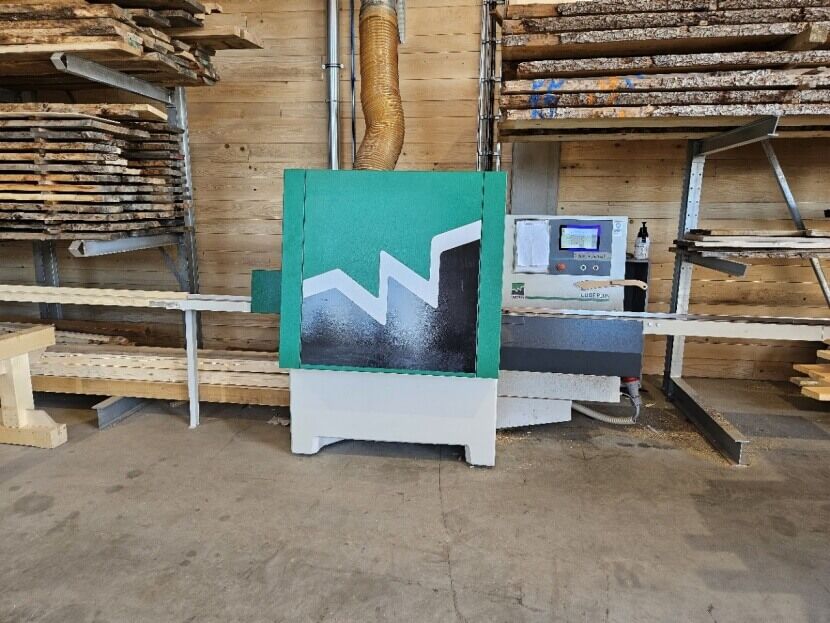 Skobeljni stroj Weinig Cube za štiristransko skobljanje