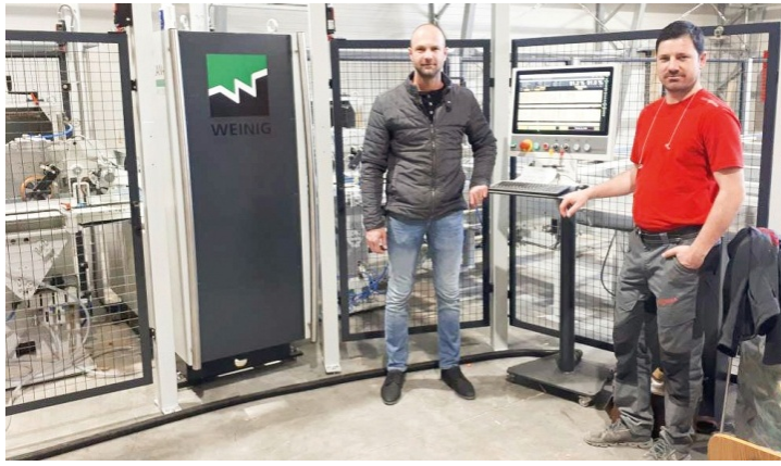 Skener za zaznavanje napak v lesu Weinig Easyscan C+
