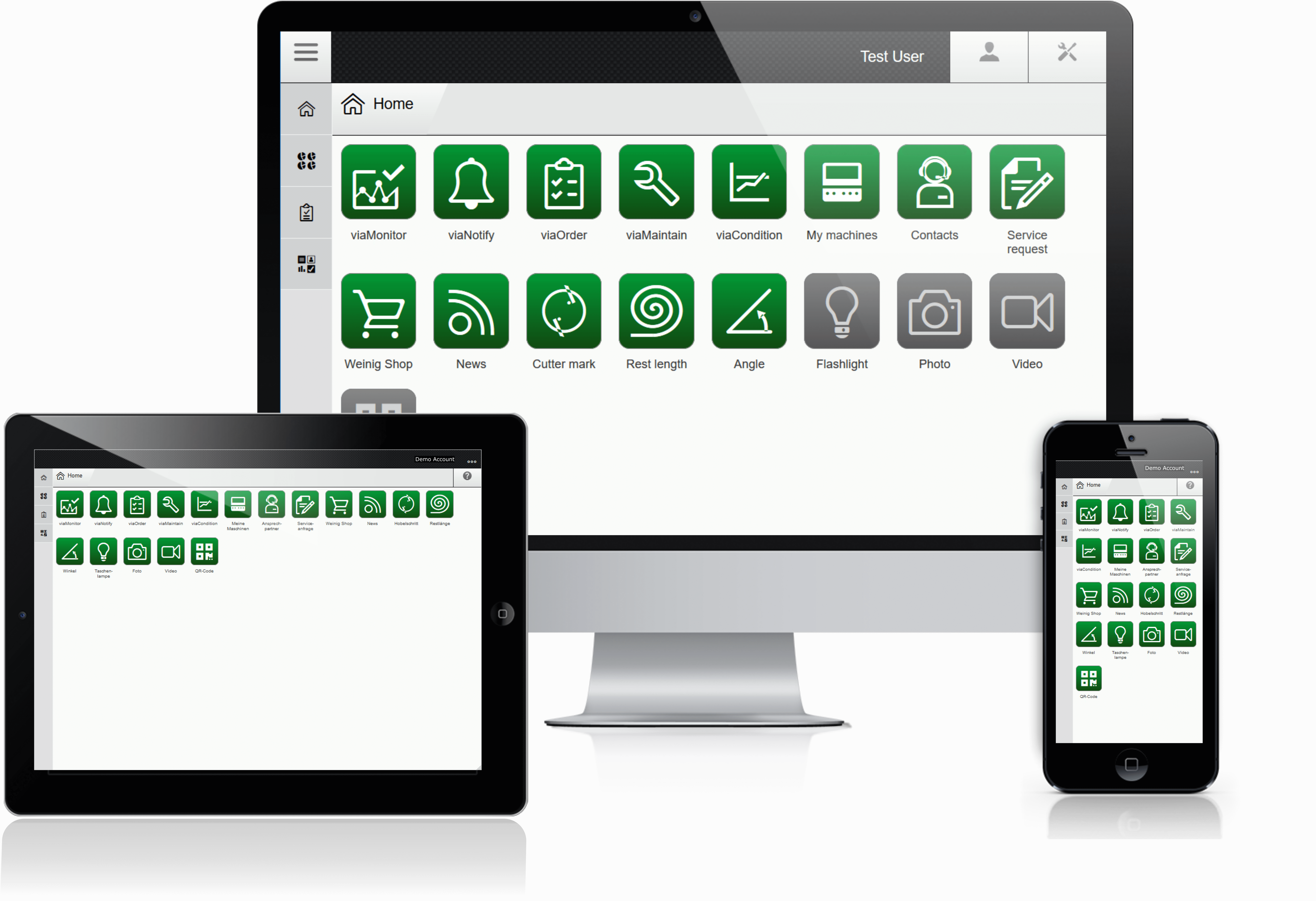 Weinig App Suite